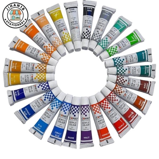

Cat Akrilik 24 Warna Paint Cat Acrylic 24 Colour HT