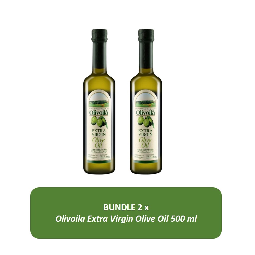 

Bundle - 2 x Olivoila Extra Virgin Olive Oil 500 ml