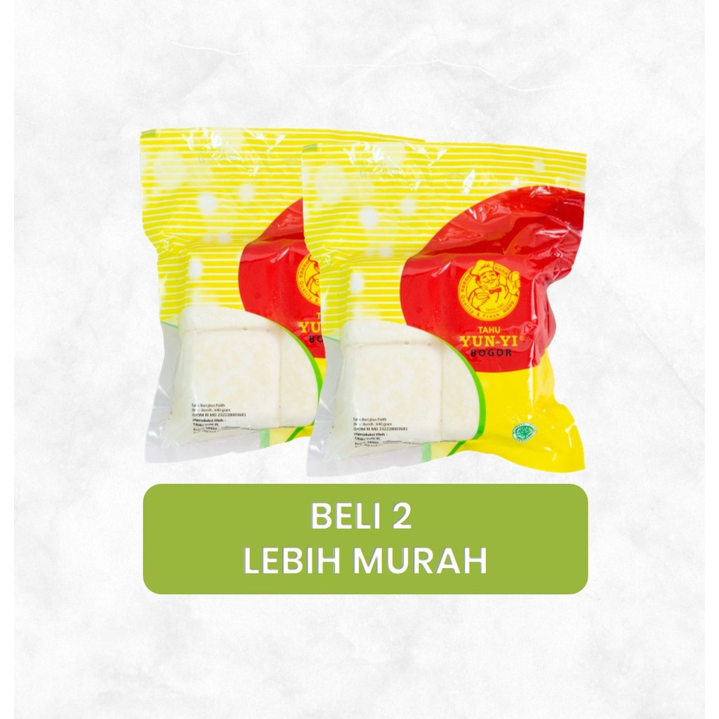 

Bundle - 2 x Tahu Yunyi Putih 8 pcs 640 gram
