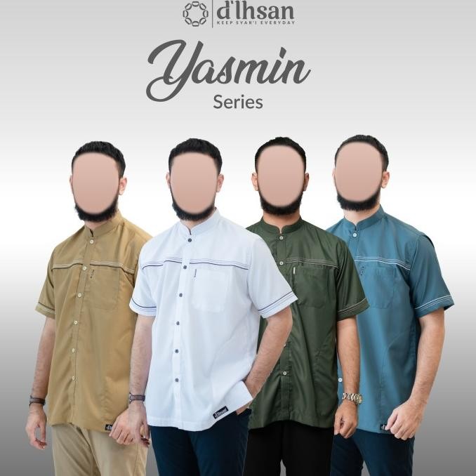 d'Ihsan Baju Koko Casual Model Yasmin Terlaris