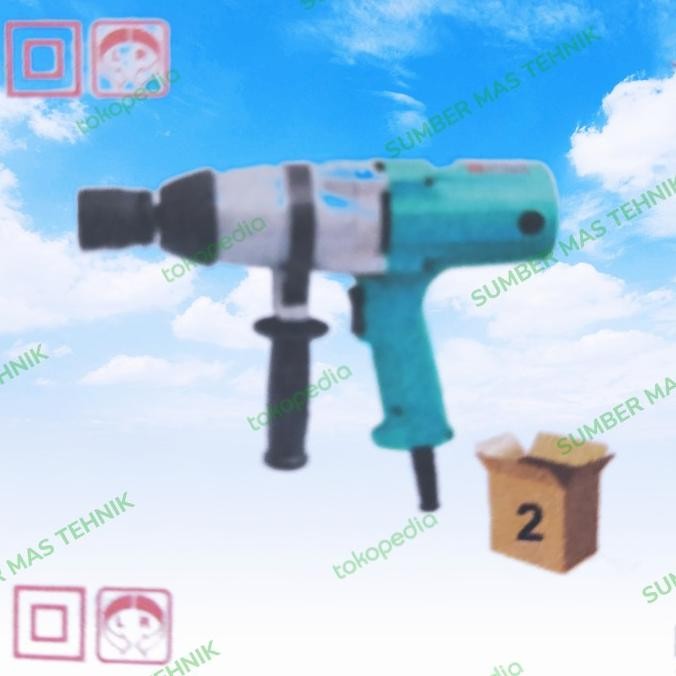 Mesin Buka Baut Mur Roda Mobil Impack Wrench Apb22C Dca Electrik Impac Berkualitas