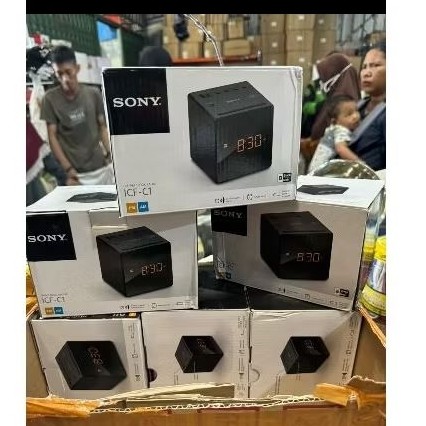 Radio listrik Sony ICF-C1 Hitam Barang Dijamin Original 100% Sony