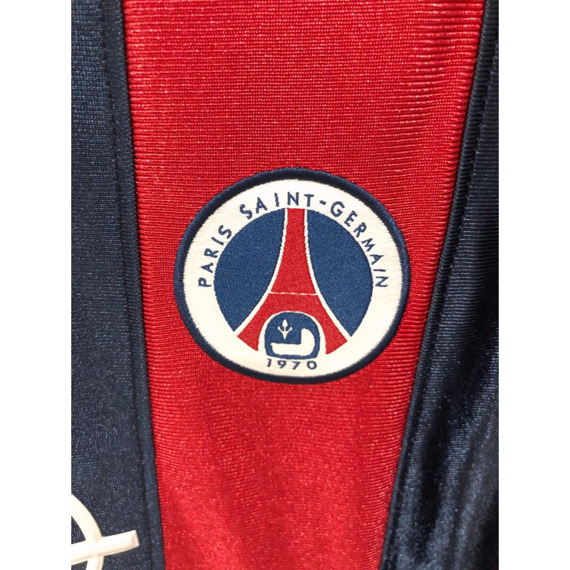 JERSEY RETRO - PSG HOME LONGSLEEVE 2001-2002 name player Ronaldinho + Patch