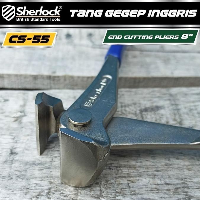 Murah Tang Gegep Kakatua 8 Inch Pemotong Kawat Gegep Kepala Besar Sherlock Chrome Vanadium