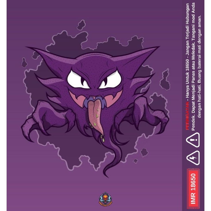 

*PromoTerjangkau* Ambitionstore Stiker Wrap Baterai 18650 Pokemon Series Pelindung Dan Penghias Untuk Segala Merek 59 Garskin Wrap Stiker Premium / X Casing Case COD