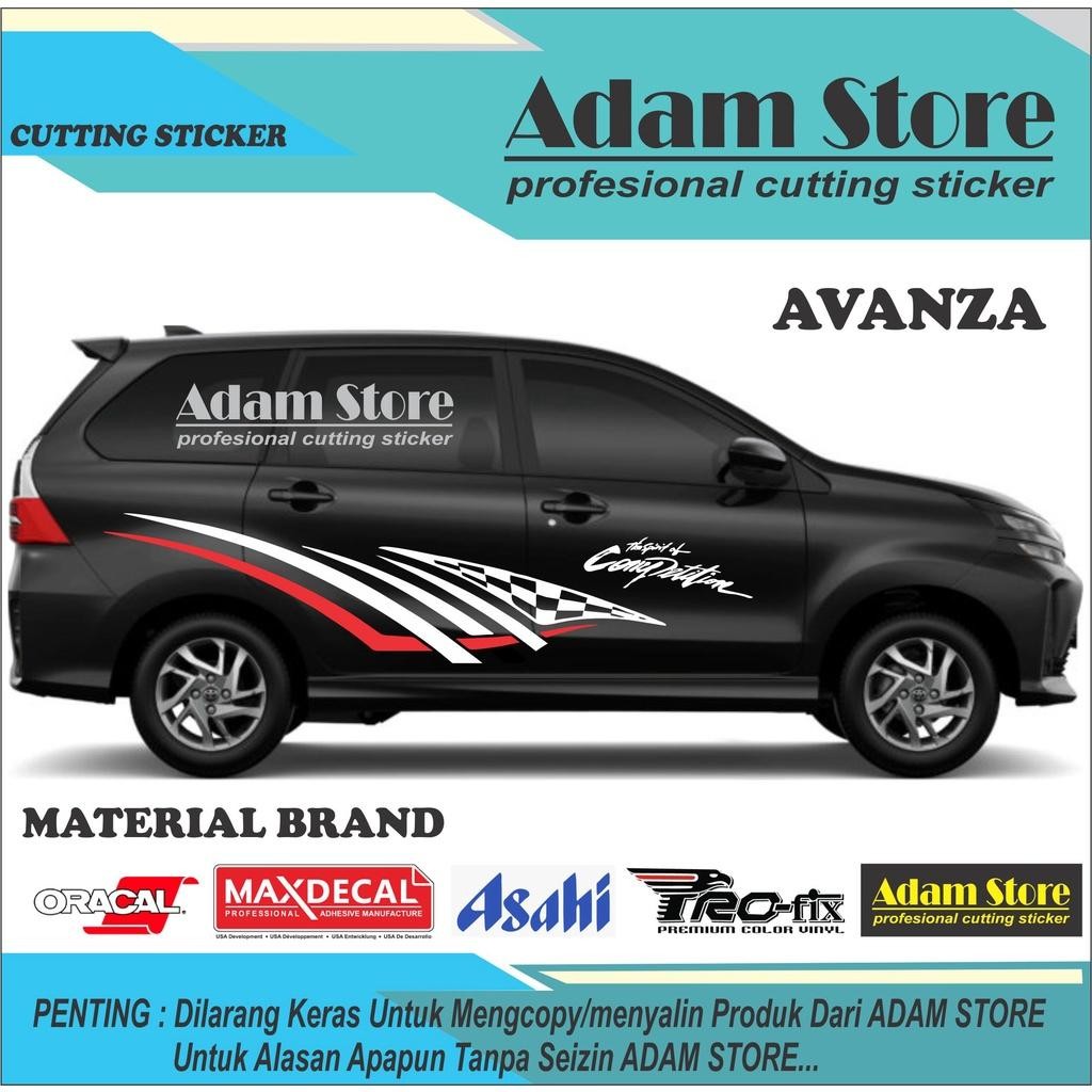 Sticker Toyota Avanza Stiker Avanza Sticker Mobil Avanza Sticker Avanza Striping Mobil Avanza Stiker