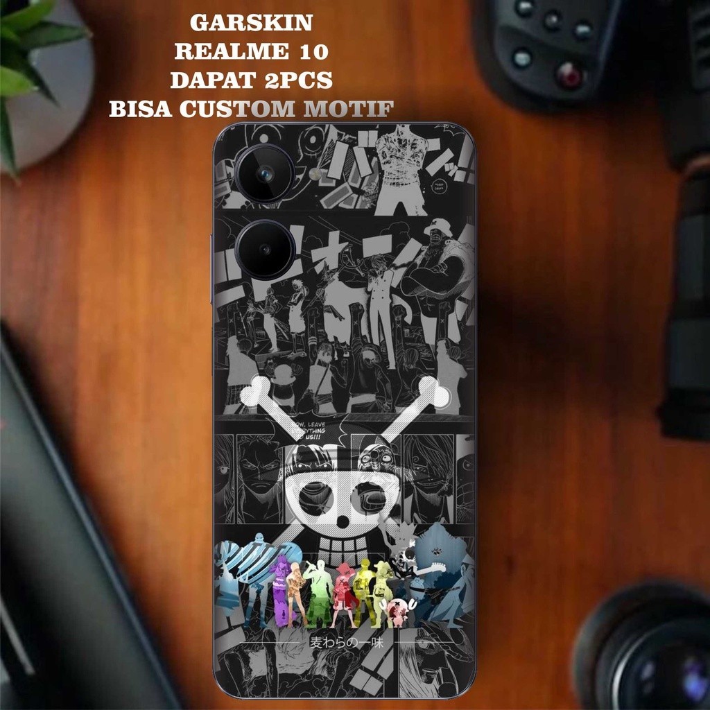 

*PromoTerjangkau* Realme 10 Garskin Wrap Stiker Premium / X Casing Case COD