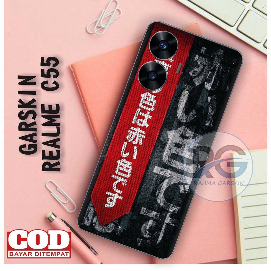 

*PromoTerjangkau* Realme C55 Garskin Wrap Stiker Premium / X Casing Case COD