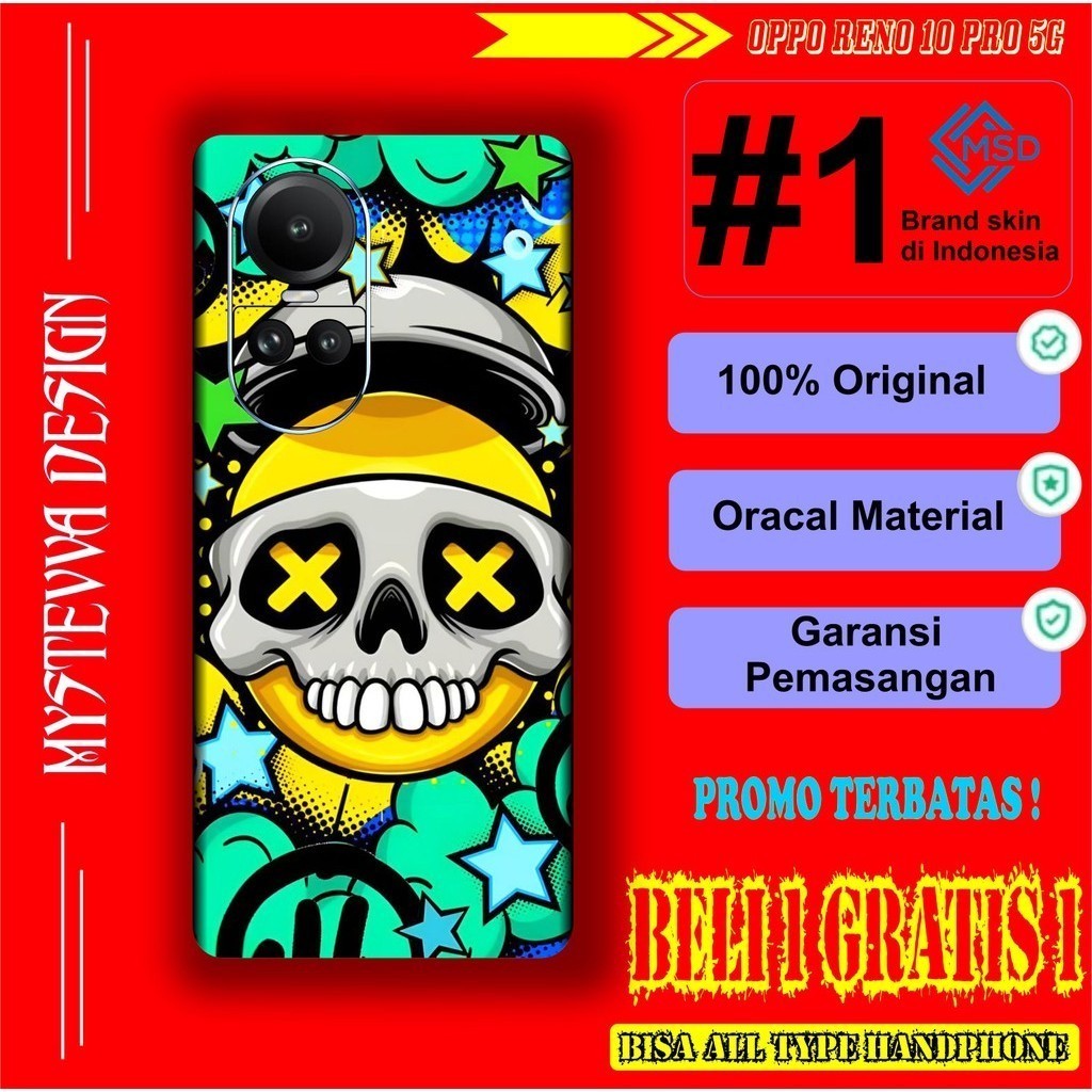 

*PromoTerjangkau* Oppo Reno Garskin Wrap Stiker Premium / X Casing Case COD