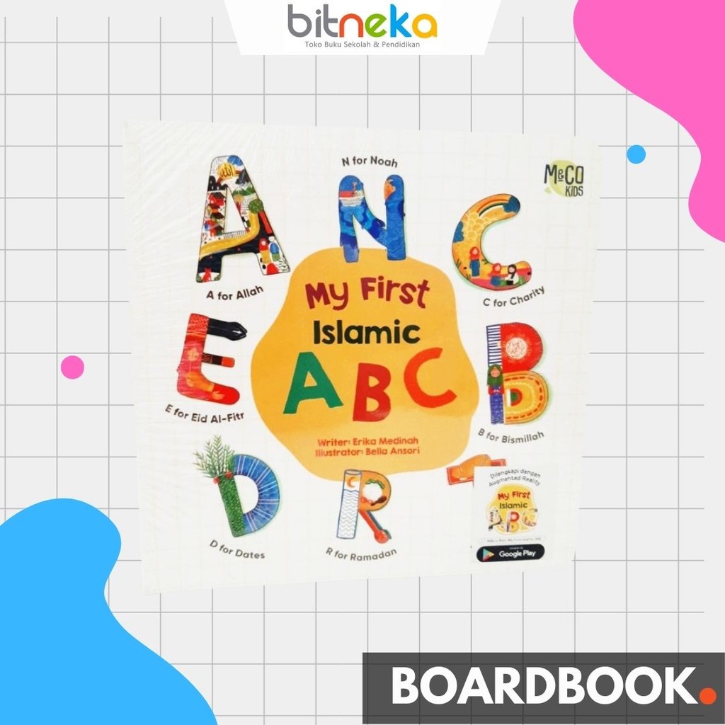 Buku Anak My First Islamic Abc (Boardbook-Ar)