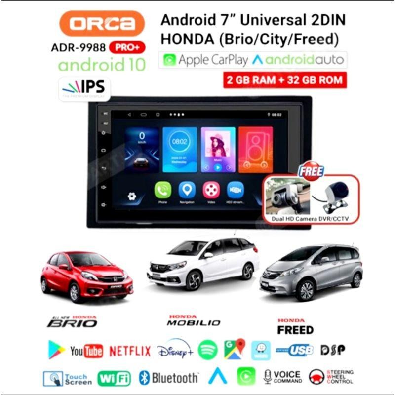 Orca Pro Plus Adr-9988 Android 7 Inch Oem Mobil Brio Mobilio Brv