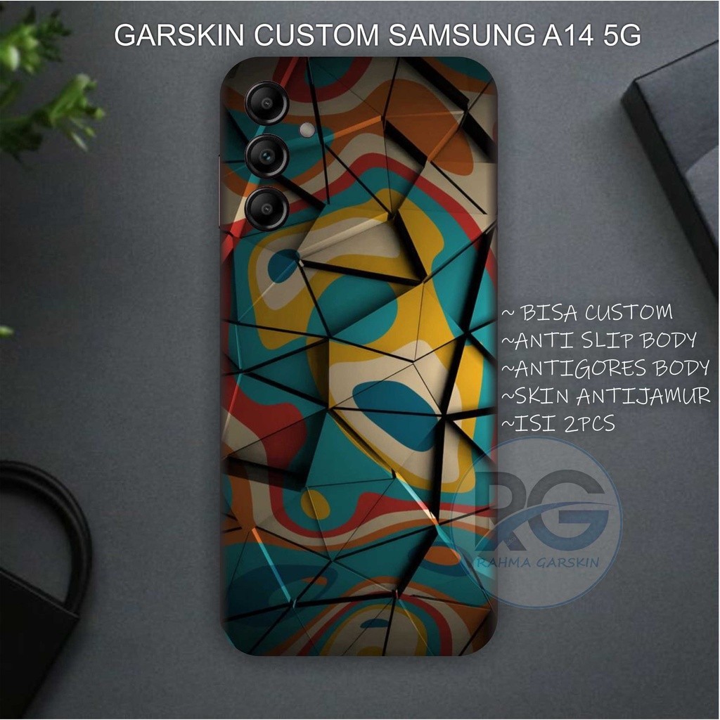 

*PromoTerjangkau* Antigores Samsung A14 5g Paint Garskin Wrap Stiker Premium / X Casing Case COD
