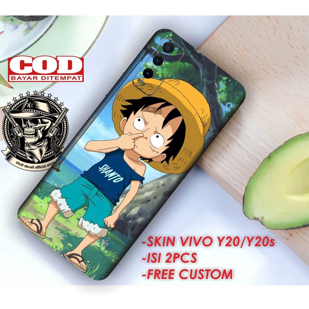 

*PromoTerjangkau* Vivo Y20 Garskin Wrap Stiker Premium / X Casing Case COD