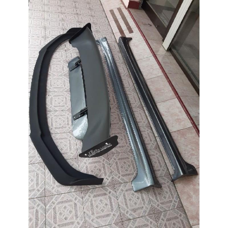 Paket Bodykit Honda Brio Old Lips,Side Skirt,Spoiler Gt Wing Js Racing