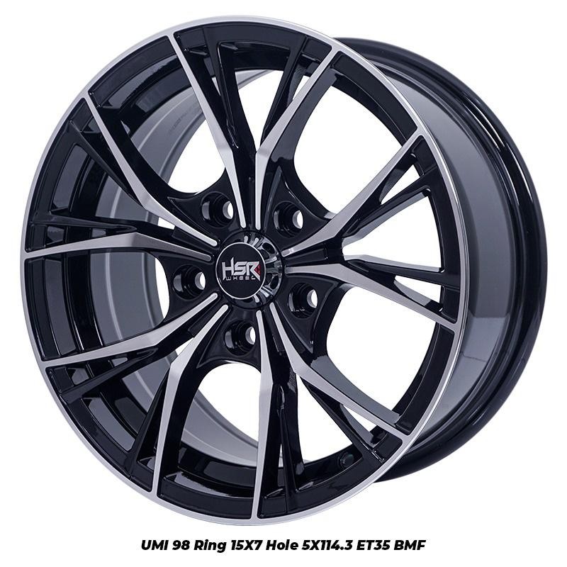 Velg Mobil Brio,Agya,Ayla Ring 15 Hsr Hiroshima L1660 R15