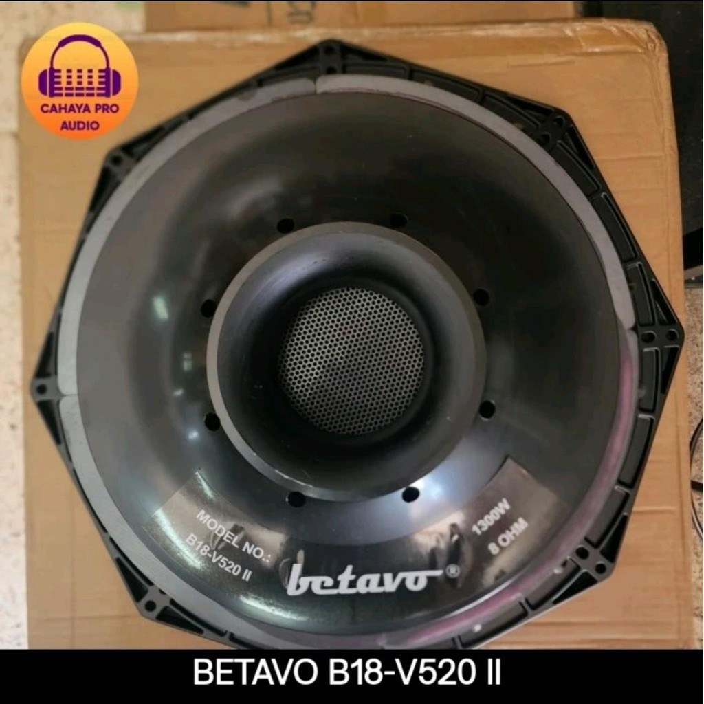 Speaker Betavo B18 V520 II B18-V520 II