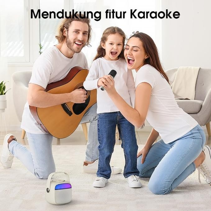 Promo Acome A9 Speaker Karaoke Bluetooth 5.3 / Speaker Wireless Mini Rgb