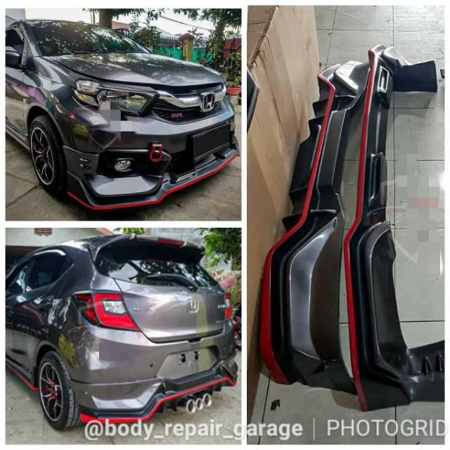 Bodykit Depan Belakang New Honda Brio Tx Style