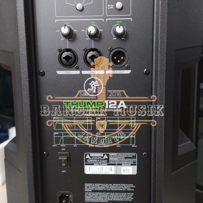 Murah Mackie Thump 12A Speaker
