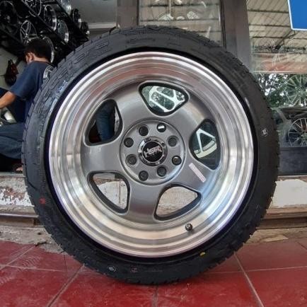 Paket Velg Mobil Celong Ring 15 Murah Plus Ban Accelera R15 Untuk Jazz Agya Ayla Calya Sigra Brio Av