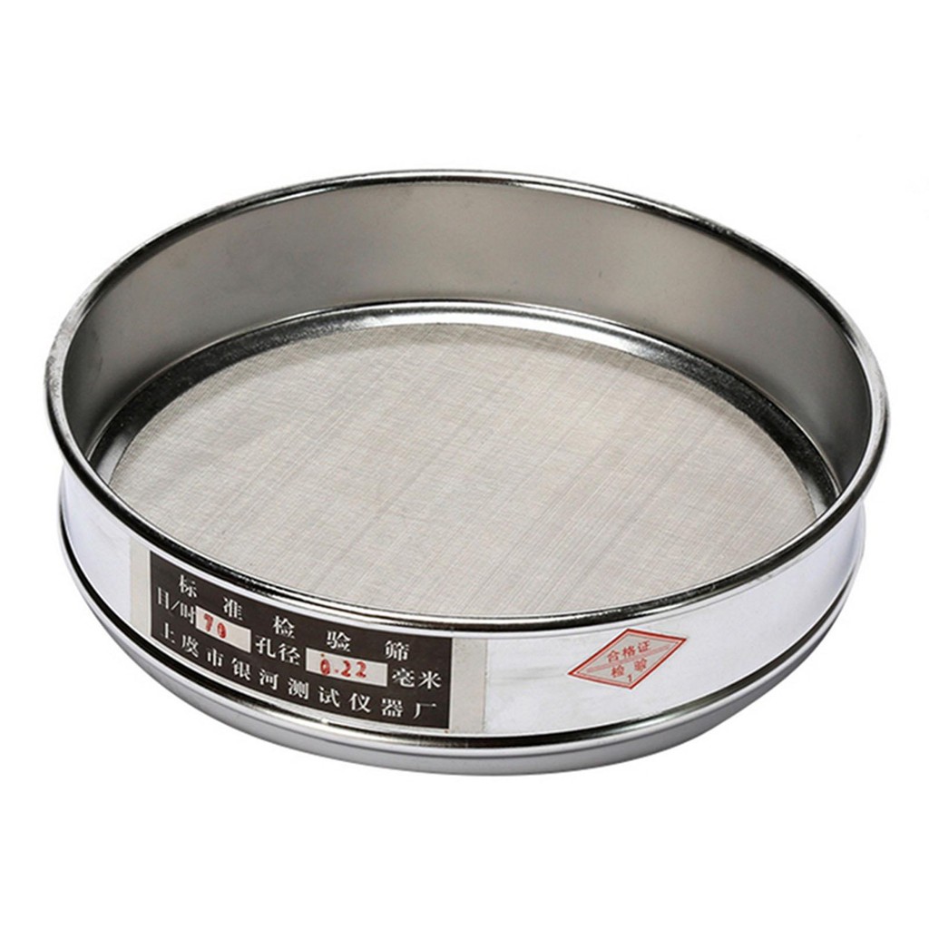 Dia 30cm (1mesh To 1000mesh) Stainless Steel Net Chroming Body Test Sieve Standard Test Sieve Labora
