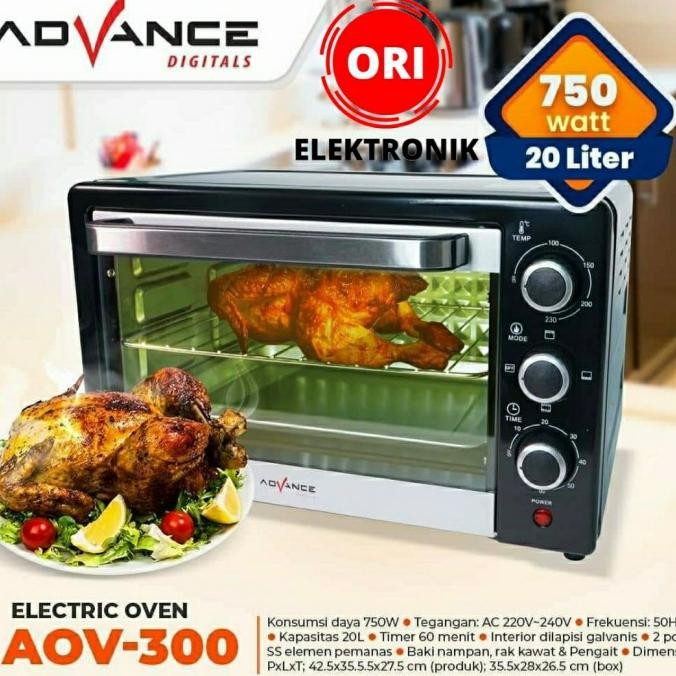 ADVANCE OVEN LISTRIK/ELECTRIC OVEN 20L AOV-300