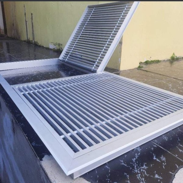 exhaust ventilation ventilasi udara lubang hawa ducting double frame