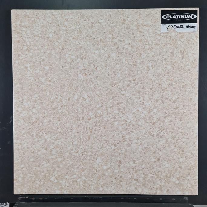 Keramik Lantai Platinum Ancona Bone / Brown / Grey Series 40X40 Kw1 E82JA
