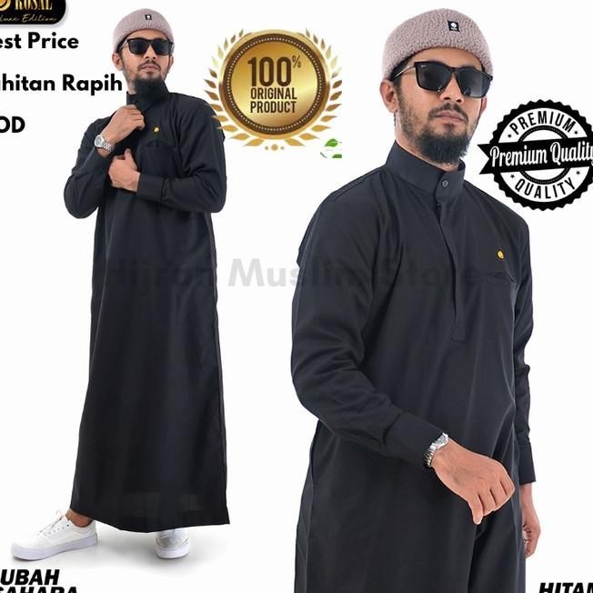 Baju Gamis Jubah Pria Dewasa Model Al Haramain Saudi Big Size Jumbo Terlaris