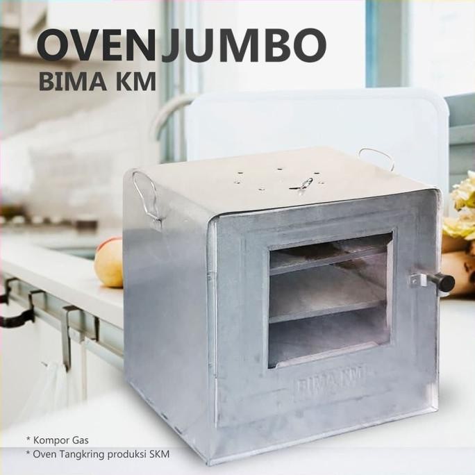OVEN JUMBO BIMA KM Tangkring Kompor 3 Susun - Panggangan Kue Kompor