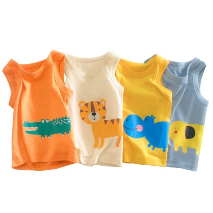 CHL KAOS SINGLET ANAK COWOK KAOS SINGLET KUTUNG ANAK COWOK SGA