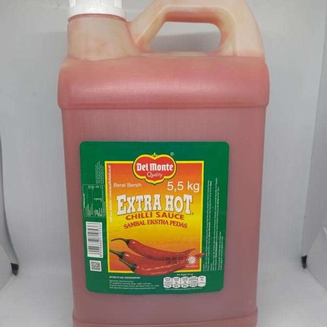 

delmonte extra hot galon 5.5 kg
