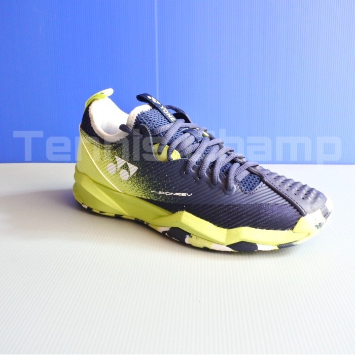 Sepatu Tenis Yonex FusionRev 4 Lime Navy/Tennis Shoe Yonex Original