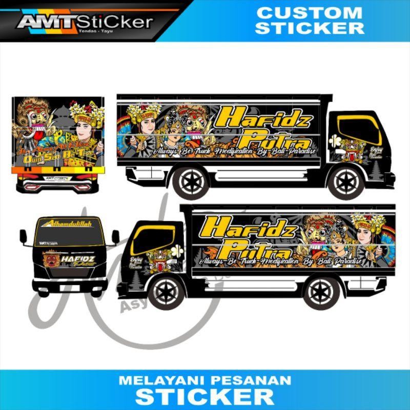 [Terlaris] Stiker Decal Truk Canter Full Body Stiker Truk