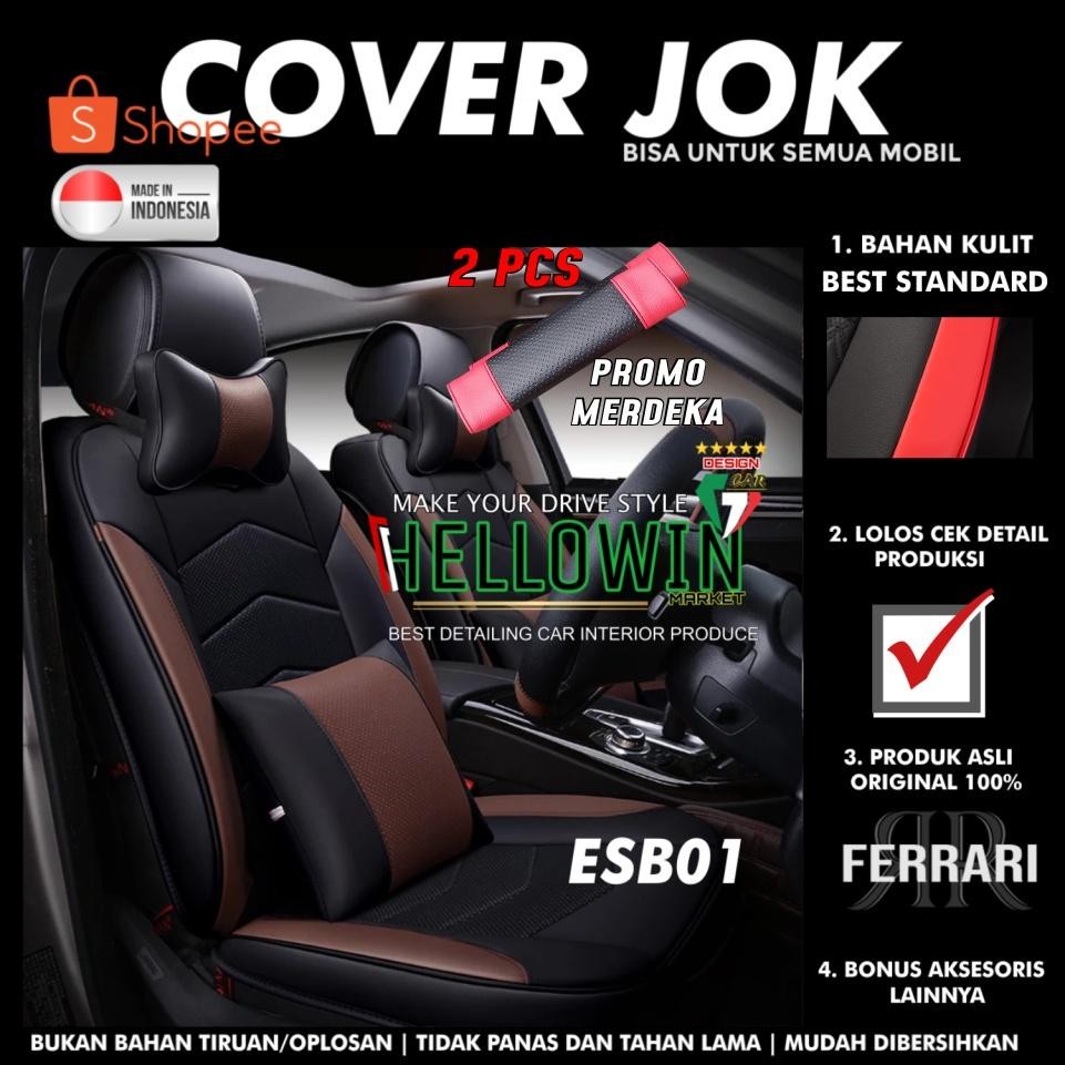 Sarung Jok Mobil Xenia Avanza Sigra Ayla Agya Mobilio Xenia Rush Crv Brv Brio Terios Calya Ertiga Ru