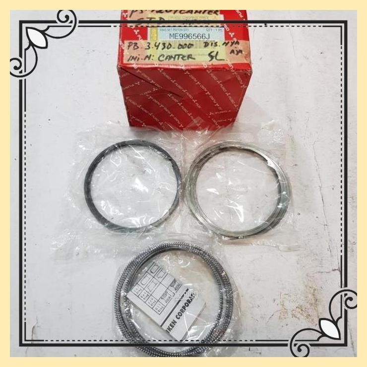 Ring Seher Piston Set Ps120 Umplung Ragasa Canter Ps125 Standar Jepang