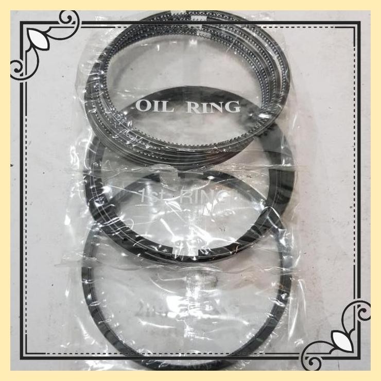 Ring Seher Piston Set Ps120 Umplung Ragasa Canter Ps125 Standar Asli