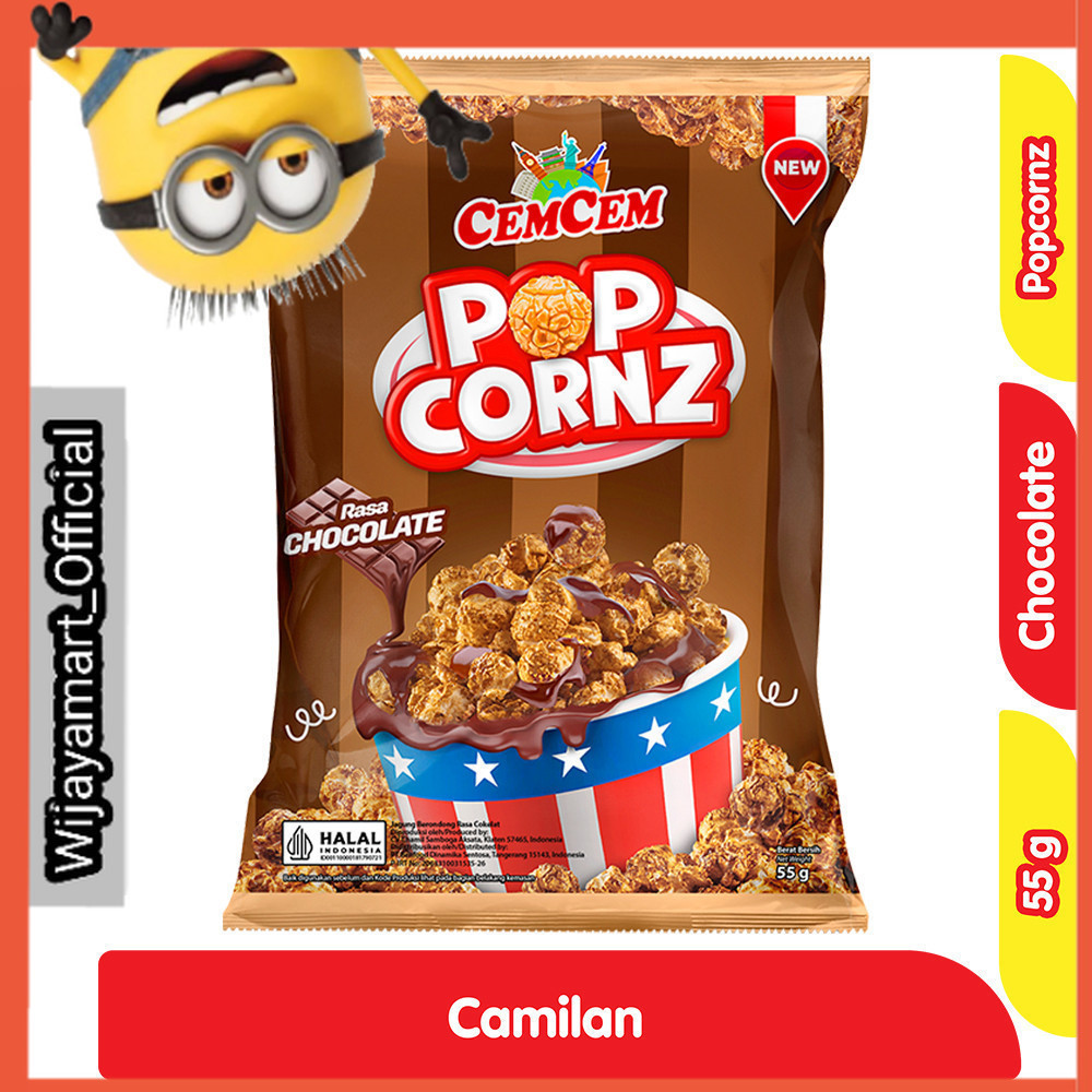 

CemCem Popcornz Rasa Cokelat 55 g