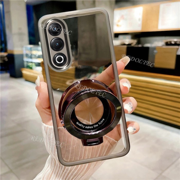 

SALE TERLARIS CASE ITEL S25 S25 ULTRA SOFT CASE NEW DESIGN MAGNETIC STAND HOLDER TRANSPARENT CASING