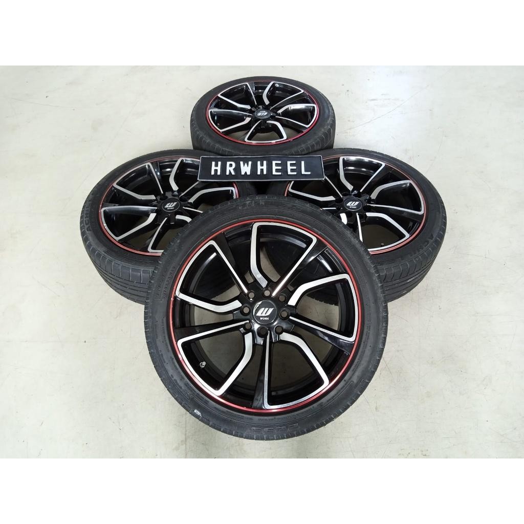 Velg Mobil Second Hsr Misato Ring 17 - R17 Avanza Livina Freed Yaris Sigra Calya Xenia Confero