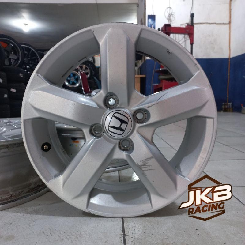 Velg Mobil Seken Oem City Ring 15 Baut 4X100 Pnp Brio Jazz Mobilio Dll