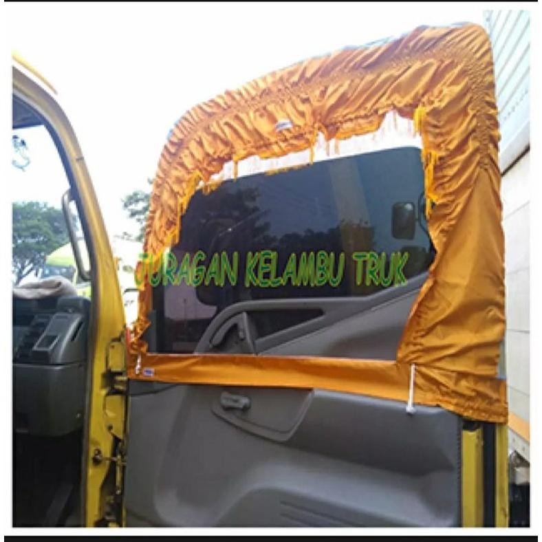 Kelambu Jendela Mobil Truk Canter/Asesoris Mobil Truk/ Anti Nyamuk Dan Debu .