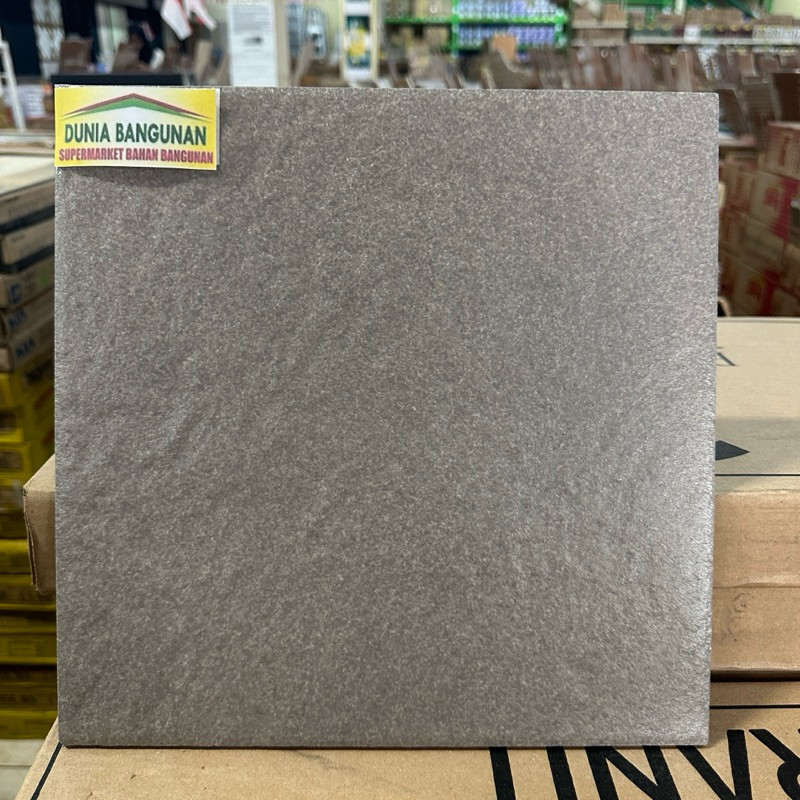 Keramik 30x30 Lantai KIA Rocky Grey KW1 / Keramik Lantai Kamar Mandi / Keramik Garasi / Keramik Tera