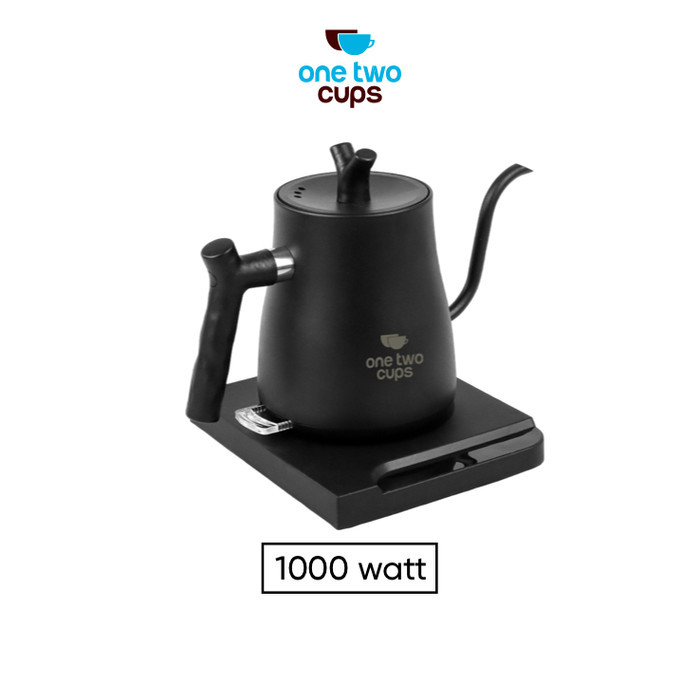 ONE TWO CUPS TEKO LISTRIK KOPI PEMANAS AIR LEHER ANGSA 1000W 1L