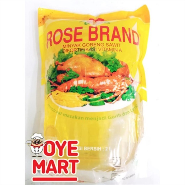 

ROSE BRAND MINYAK GORENG REFILL 2 LITER