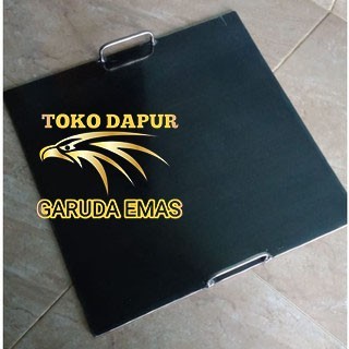 wajan roti bakar anti lengket tebal 5 MM / wajan loyang martabak 40x40