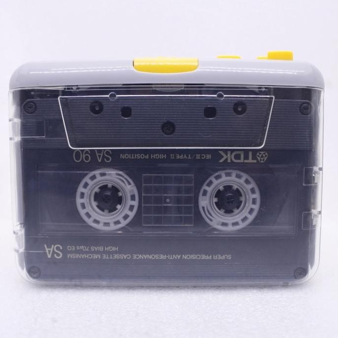 Sale Walkman Stereo Cassette Portable Tape Player Kaset Pita - Transparan