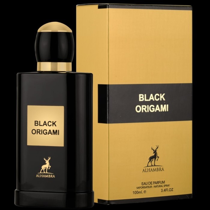 

black origami alhambra