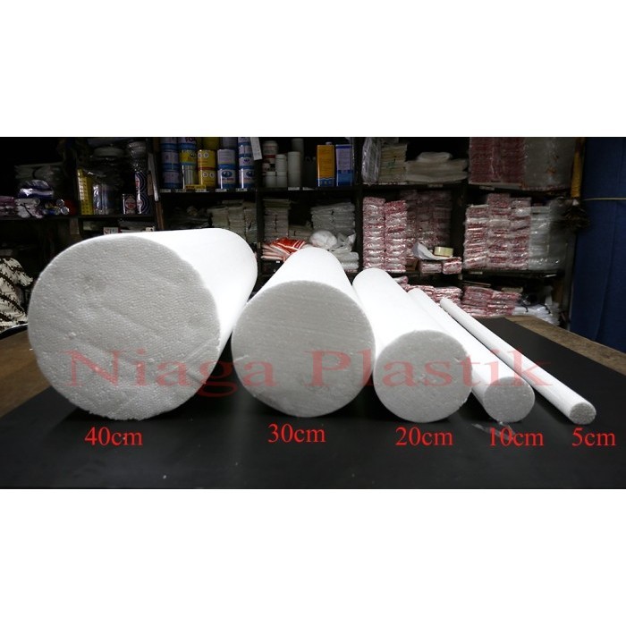 

PROMO! Pilar Gabus (30cm) / Pilar Styrofoam / Tiang Gabus / Tiang Styrofoam