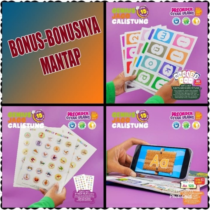 

BIG SALE Belajar Membaca Menulis dan Berhitung : 12 Jam Jago Calistung